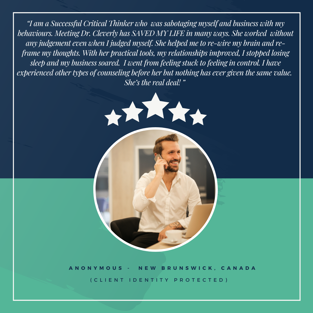 Testimonial3, Dr Cleverly | Critical Thinker, Fork In The Road